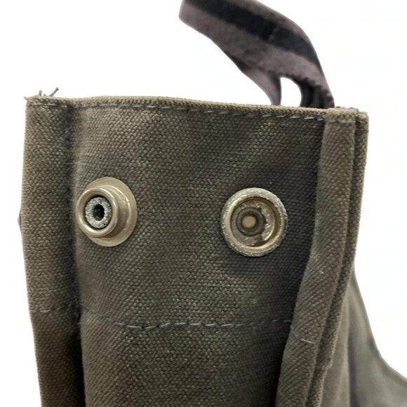 Auth HERMES Fourre Tout Tote PM - Dark Gray Canvas Tote Bag - Picture 8 of 10